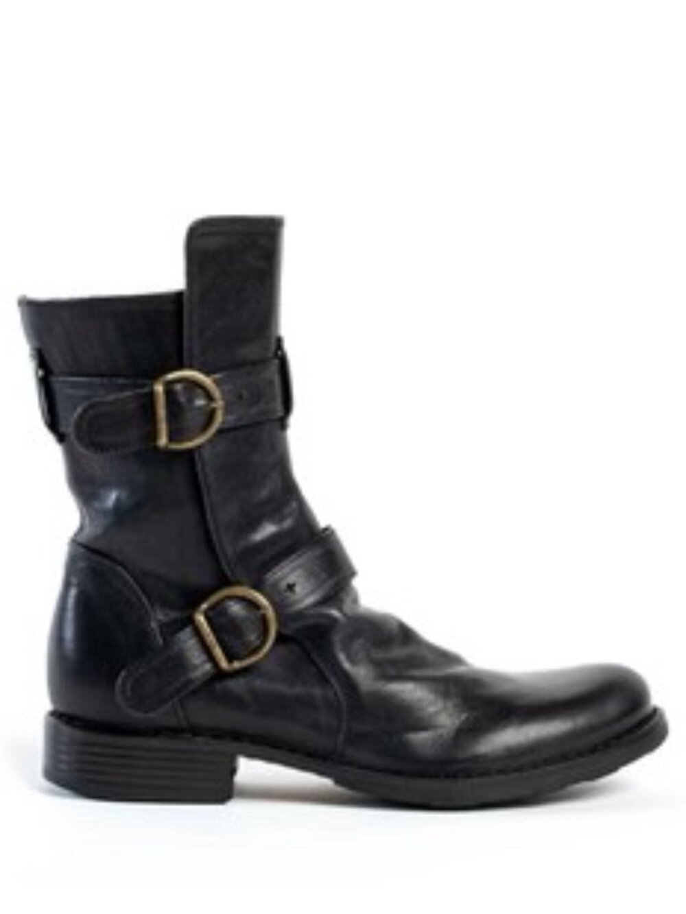 Fiorentini + Baker Black Leather Boots